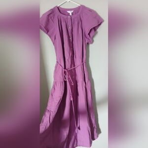 Time And Tru Dress in Vibrant Pink